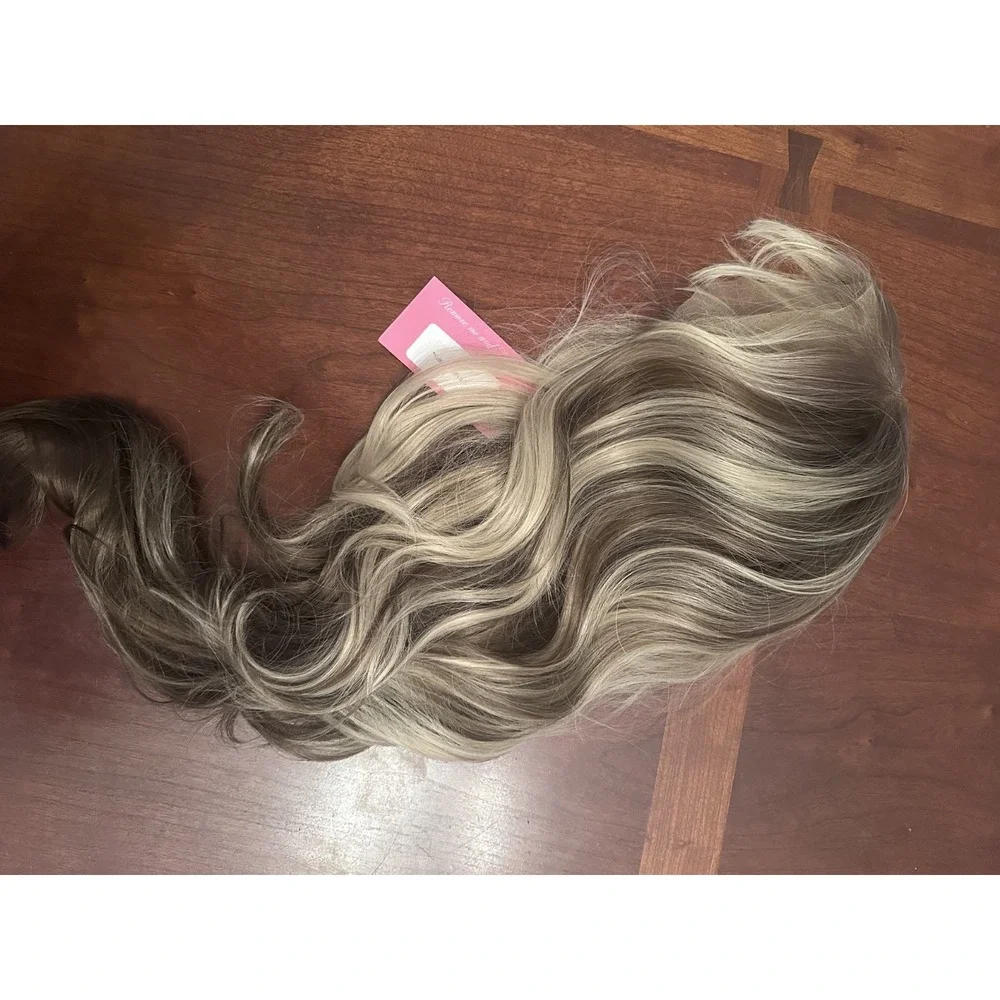 CSC - Kristina with a K - Chelsey Smith Crowns New NWT Brunette Blonde Lace Wig